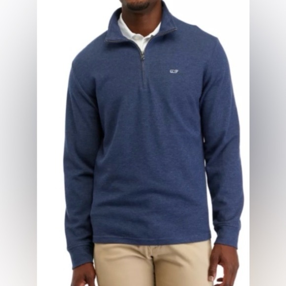 Vineyard Vines Other - Vineyard Vines Quarter Zip Performance Pullover Pima Long Sleeve Sweater 2XL